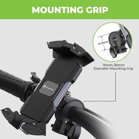 UltraProlink UM1138 Bike Mount, Handlebar Phone Mount for Bicycles and Motorcycles 4 UltraProlink UM1138 Bike Mount, Handlebar Phone Mount for Bicycles and Motorcycles