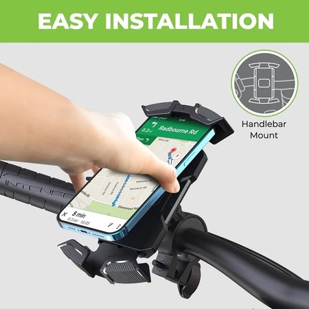 UltraProlink UM1138 Bike Mount, Handlebar Phone Mount for Bicycles and Motorcycles 5 UltraProlink UM1138 Bike Mount, Handlebar Phone Mount for Bicycles and Motorcycles