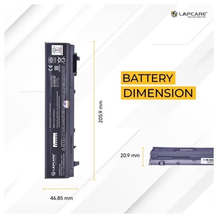 Lapcare LDOBT6C2156 4000mAh 6-Cell Laptop Battery, Black 3 Lapcare LDOBT6C2156 4000mAh 6-Cell Laptop Battery, Black