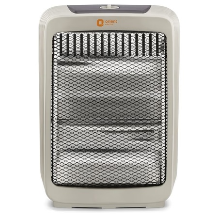 Orient Stark QH800ASR Quartz Tube Room Heater with Tip Over Protection, Pearl White