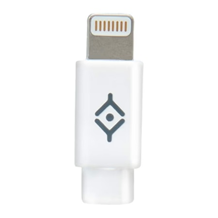 Reconnect O UL Micro-USB to Lightning Charge & Sync Adaptor, White
