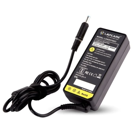 Lapcare LOADHY5023 Laptop Adapter Designed for HP 65 Watt with 4.5 x 3 mm Connector