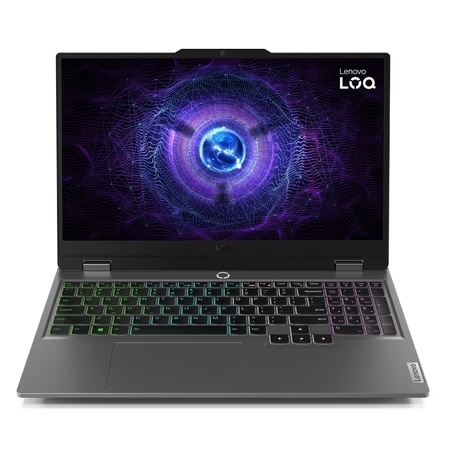Lenovo LOQ 15IAX9 Intel Core i5-12450HX Laptop (39.62 cm (15.6 inch)/3QIN/12i5HX/16 GB/512 GB SSD/6-3050/BT), Luna Grey