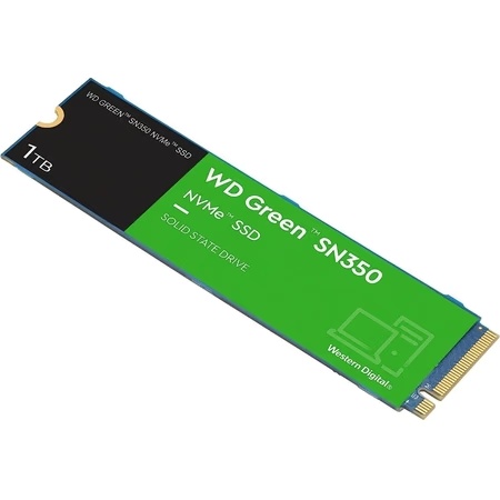 Western Digital 1 TB Green SN350 NVMe Internal Solid State Drive (SSD)