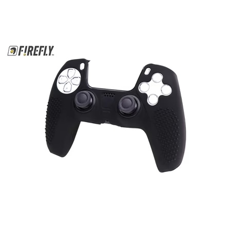 Firefly Silicone Cover for PS5 Controller, Dotted Caviar Black