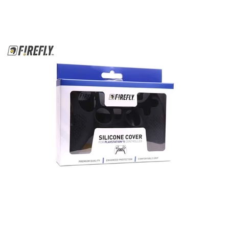 Firefly Silicone Cover for PS5 Controller, Dotted Caviar Black