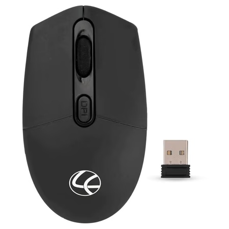 Lapcare Jolly LMW-111 Wireless Mouse,Black