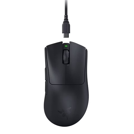 Razer DeathAdder V3 Pro Wireless Gaming Mouse, Black, Ultra Lightweight, Focus Pro 30K Optical Sensor, Optical Switches Gen-3, HyperSpeed Wireless, 5 Programmable Buttons