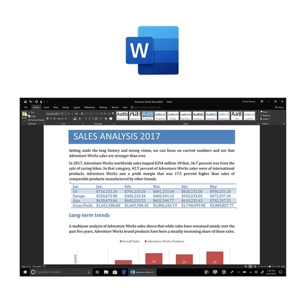 Microsoft Office Home and Student 2019 Software(Compatible with Mac and Windows10)