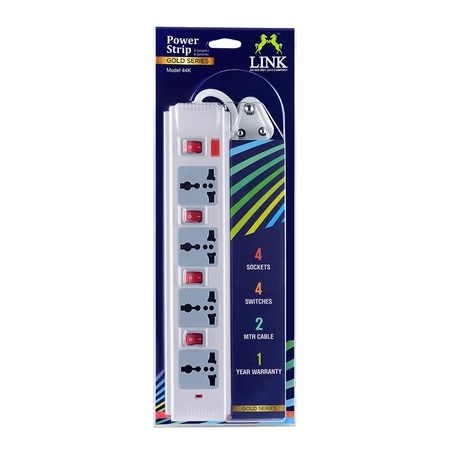 Link Gold Series 44K with 2 Meter Power Strip