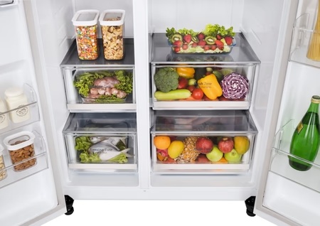 LG 650 L Side by Side Refrigerator, Check Mate, GL-B257DCM3 10 LG 650 L Side by Side Refrigerator, Check Mate, GL-B257DCM3