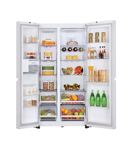 LG 650 L Side by Side Refrigerator, Check Mate, GL-B257DCM3 5 LG 650 L Side by Side Refrigerator, Check Mate, GL-B257DCM3