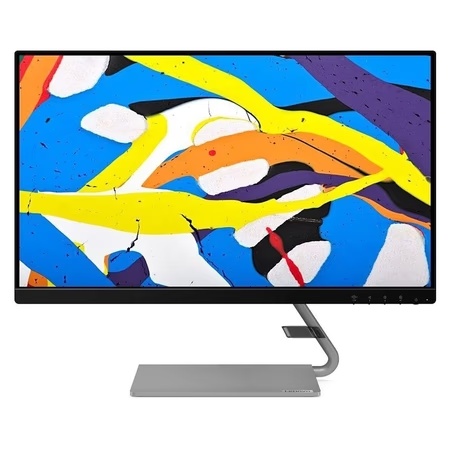 Lenovo Q24I-20 60.45 cm (23.8 inch) IPS Panel Technology 1920 x 1080 Borderless 75 Hz HDMI DP Port Monitor