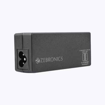 Zebronics ZEB-LA481718565H 18.5V/65W Laptop Adapter with LED indicator