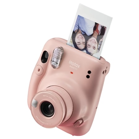 Fujifilm Instax Mini 11 Instant Camera Starter Kit, Blush Pink