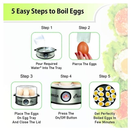 Inalsa Chic 360 Watts Egg Boiler