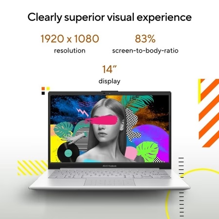 Asus NK321WS Vivobook Go 14 Laptop (AMD Ryzen 3 7320U/8GB/512 SSD/Windows 11 Home/FHD), 34.03 cm (14.0 inch) 3 Asus NK321WS Vivobook Go 14 Laptop (AMD Ryzen 3 7320U/8GB/512 SSD/Windows 11 Home/FHD), 34.03 cm (14.0 inch)