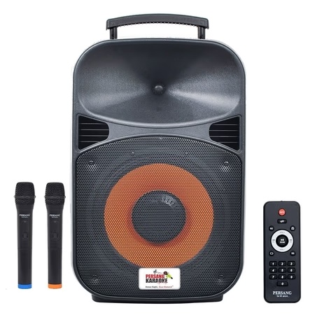 Persang Octane 9 50 Watts In-built Karaoke Trolley Speaker with 38.10 cm (15 inch) Woofer Size