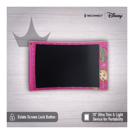 Reconnect Disney Princess 10 Inch E-Slate, Ultra-thin, Battery included, Rewritable, Comes with Pen- DES301 PR