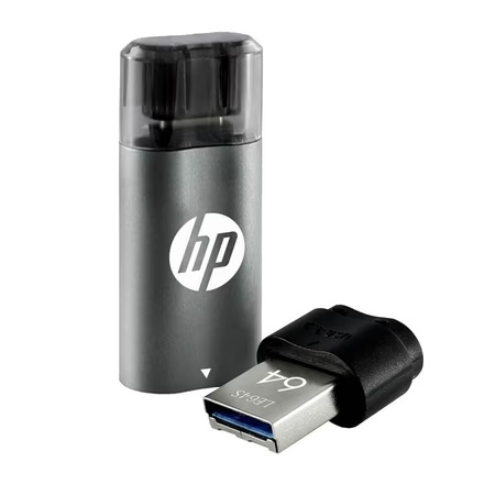 HP x5600c 64 GB USB 3.2 Flash Drives with Type-C adaptor