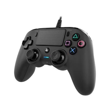Nacon Wired Compact PlayStation 4 Controller, Black
