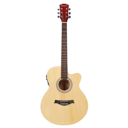 Gamma Audio QD-H40Q-BB Acoustic Guitar, Natural