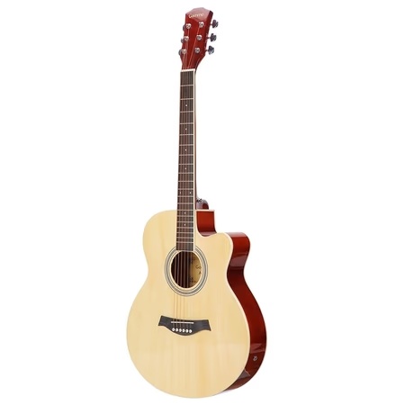 Gamma Audio QD-H40Q-BB Acoustic Guitar, Natural