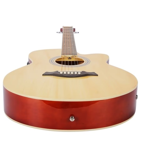 Gamma Audio QD-H40Q-BB Acoustic Guitar, Natural