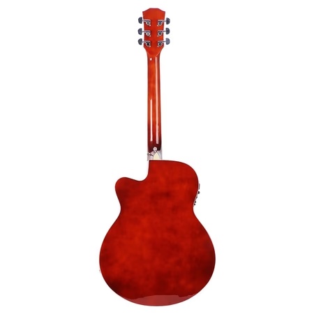 Gamma Audio QD-H40Q-BB Acoustic Guitar, Natural 5 Gamma Audio QD-H40Q-BB Acoustic Guitar, Natural