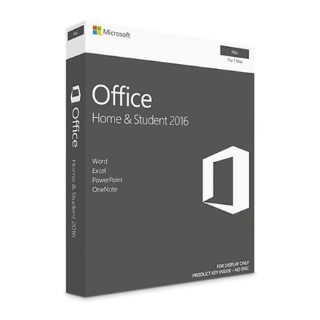 Microsoft Office Home & Student 2016 Software for Mac