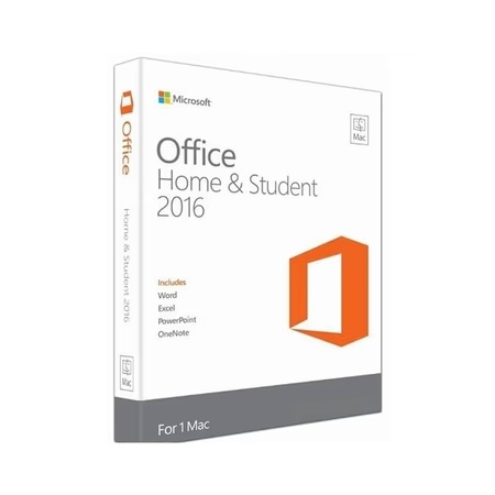 Microsoft Office Home & Student 2016 Software for Mac