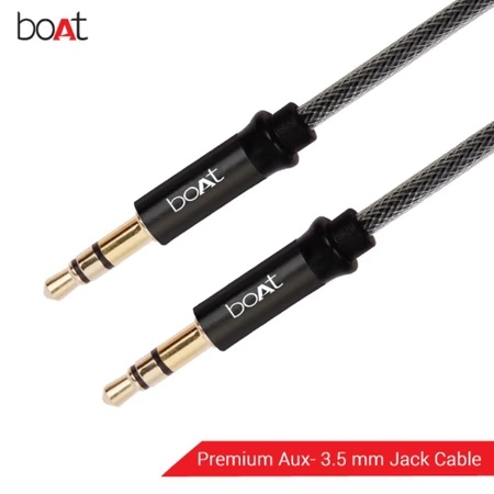 boAt Aux cable 1.5M, Black