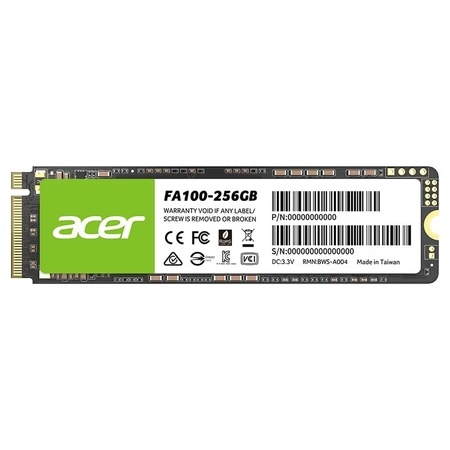 Acer 256GB FA100 M.2 PCIe Gen3x4, NVMe Internal Solid State Drive (SSD)