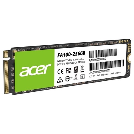 Acer 256GB FA100 M.2 PCIe Gen3x4, NVMe Internal Solid State Drive (SSD)