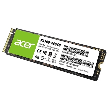 Acer 256GB FA100 M.2 PCIe Gen3x4, NVMe Internal Solid State Drive (SSD)