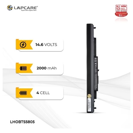 Lapcare 4-Cell 2000 mAh 14.6V Laptop Battery Designed for HP HS04 (LHOBTS5805)