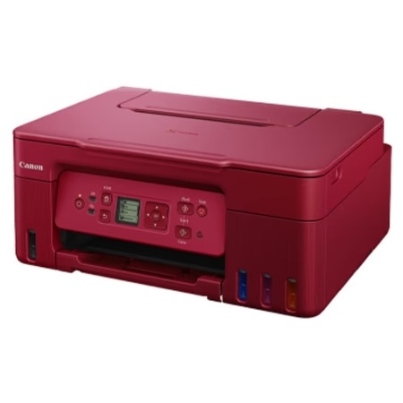 Canon Pixma G3770 Inkjet Multi-function Colour Printer, Red