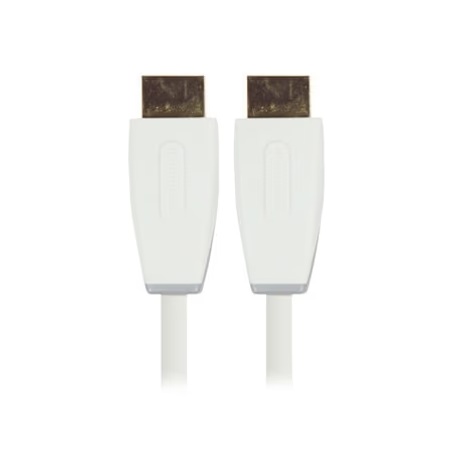 Bandridge BBM34000W10 1 m 4K High Speed HDMI Cable with Ethernet HDMI Connector, White