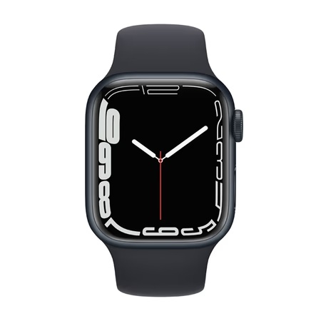 Apple Watch Series 7 Cellular - 41 mm Midnight Aluminum Case with Midnight Sport Band