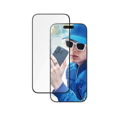 PanzerGlass Ceramic Mobile Screen Protector Compatible with Apple iPhone 16 Pro