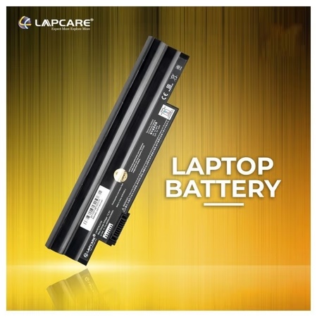 Lapcare LAOBT6C2733 6-Cell 4000mAh, Laptop Battery, Black