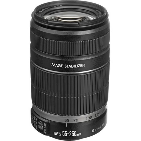 Canon EF-S 55 mm -250 mm f/4-5.6 IS II Zoom EF-S mount Telephoto Lens