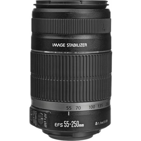 Canon EF-S 55 mm -250 mm f/4-5.6 IS II Zoom EF-S mount Telephoto Lens