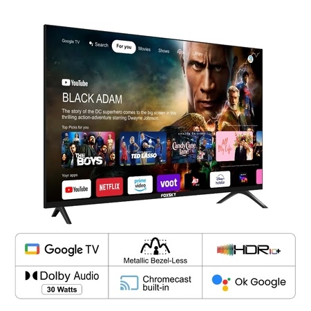Foxsky 190.5 cm (75 inch) 4K Ultra HD LED Smart Google TV with Dolby Audio, HDR10, 75FSGOOGLE QLED TV 2024 13 Foxsky 190.5 cm (75 inch) 4K Ultra HD LED Smart Google TV with Dolby Audio, HDR10, 75FSGOOGLE QLED TV 2024