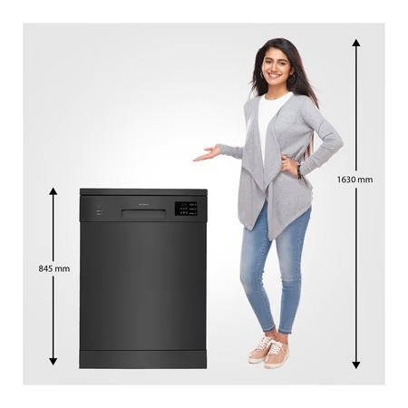 Faber 12 Place Setting Under-Counter Dishwasher with Delay start and Energy Saving, FFSD 6PR 12S BK Black 13 Faber 12 Place Setting Under-Counter Dishwasher with Delay start and Energy Saving, FFSD 6PR 12S BK Black