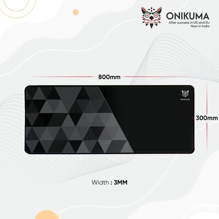 Onikuma Non-RGB Deskpad, MP001 2 Onikuma Non-RGB Deskpad, MP001
