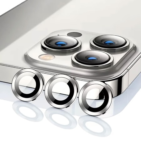 Hyphen Camera Lens Protector for iPhone 14 Pro/Pro Max, Silver