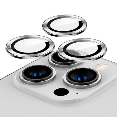 Hyphen Camera Lens Protector for iPhone 14 Pro/Pro Max, Silver