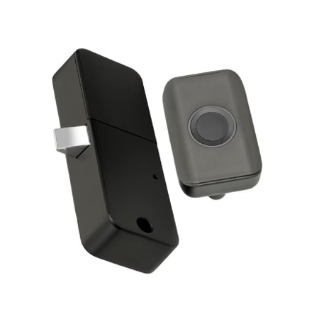LAVNA LS10 Cabinet Drawer Lock, Black