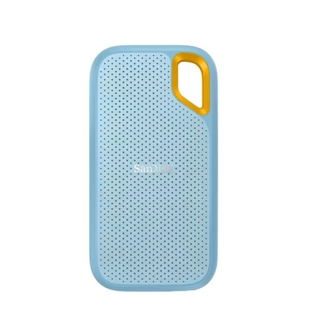 SanDisk 2 TB Extreme Portable External SSD, Sky Blue